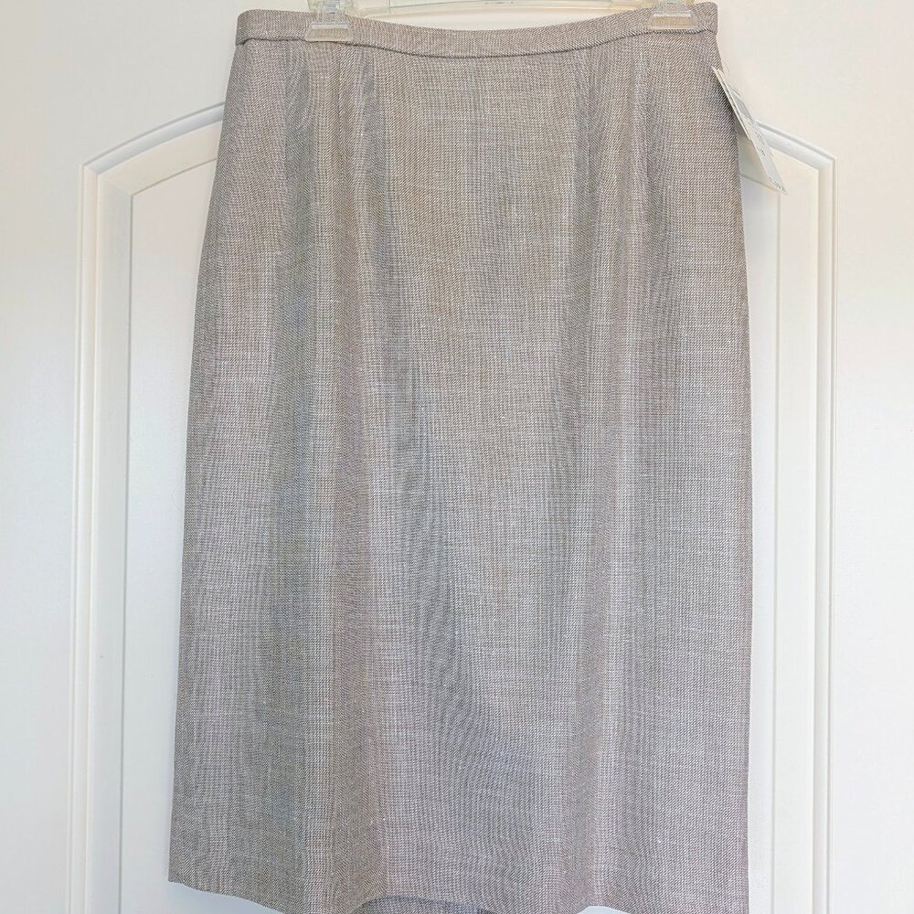 Pendleton Straight or Pencil Tan Skirt - NWT